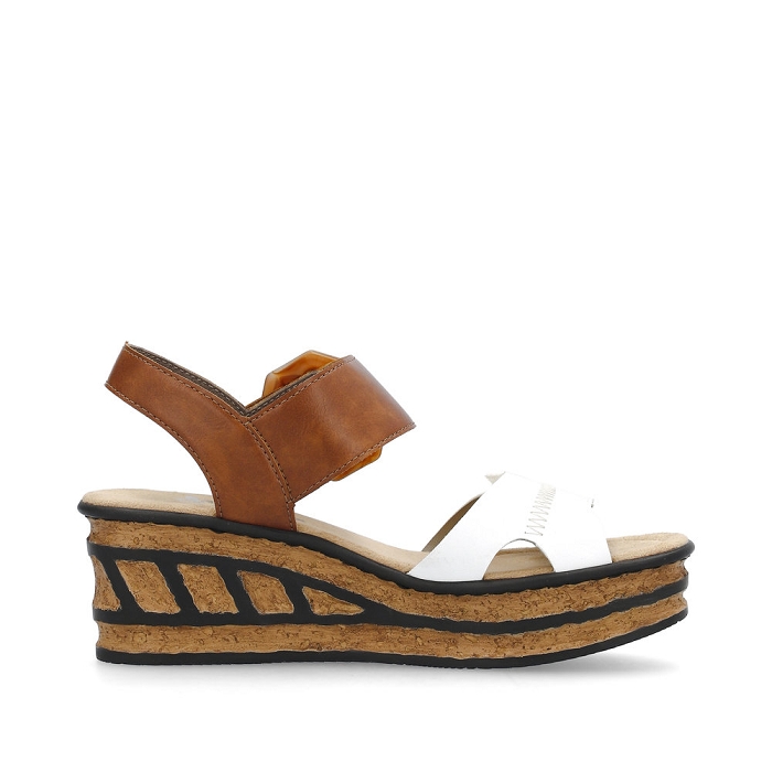 Rieker nu pieds sandales 68176 blanc5078201_5