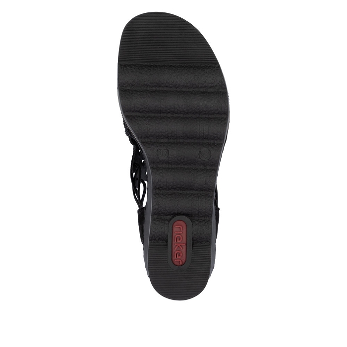 Rieker nu pieds sandales 67465 00 noir5199201_3