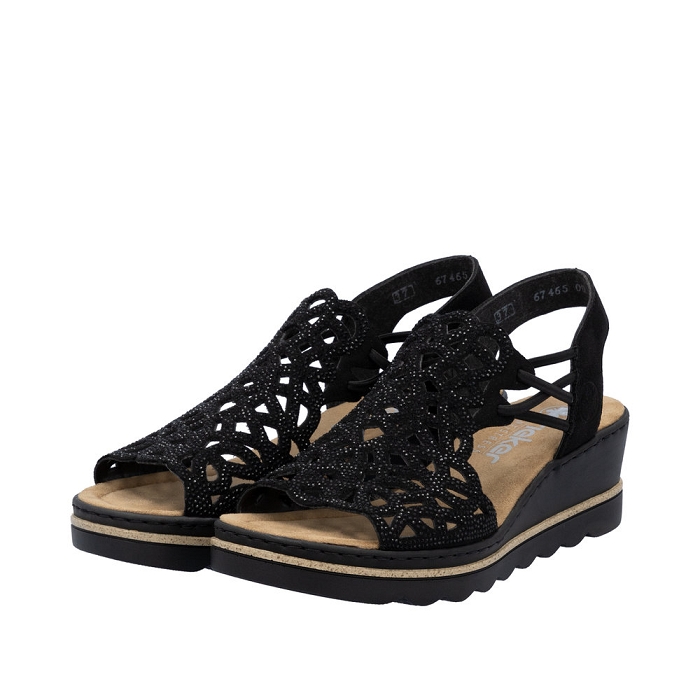 Rieker nu pieds sandales 67465 00 noir5199201_4