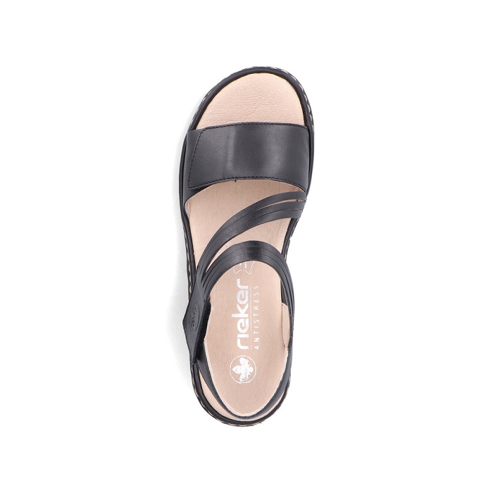 Rieker nu pieds sandales 65964 00 noir5200001_2