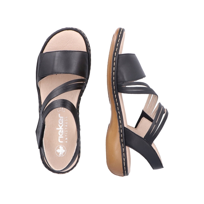 Rieker nu pieds sandales 65964 00 noir5200001_5