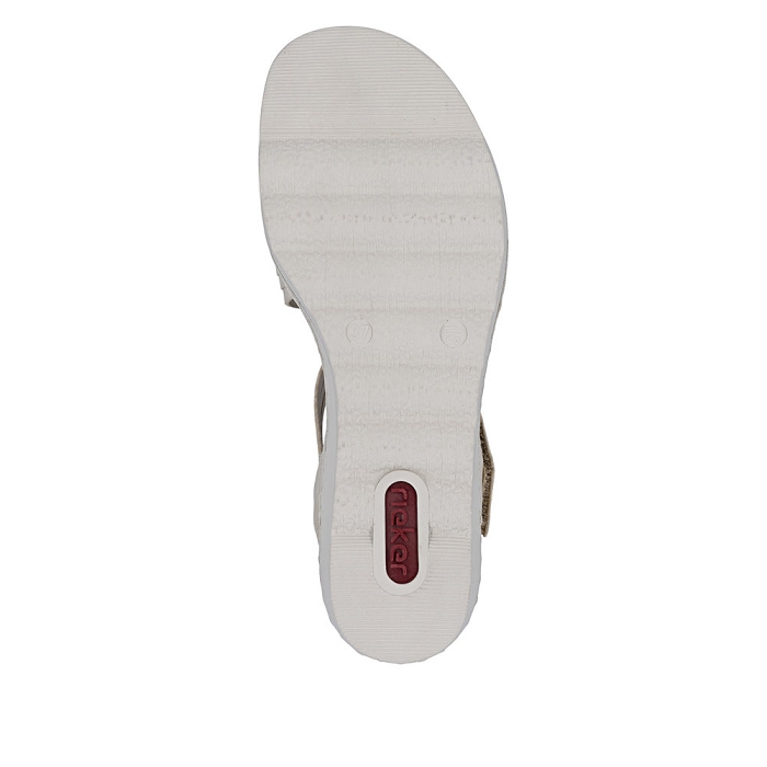 Rieker nu pieds sandales 67410 62 beige5200201_5