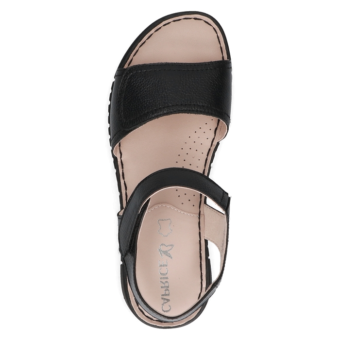 Caprice nu pieds sandales 28103 022 noir5203701_5