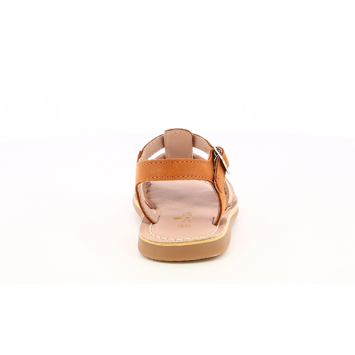 Aster nu pieds sandales drolote marron9004501_3