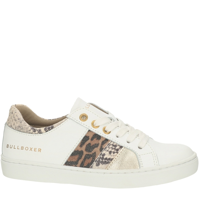 Bull boxer baskets et sneakers ahm031e5l blanc9007701_2