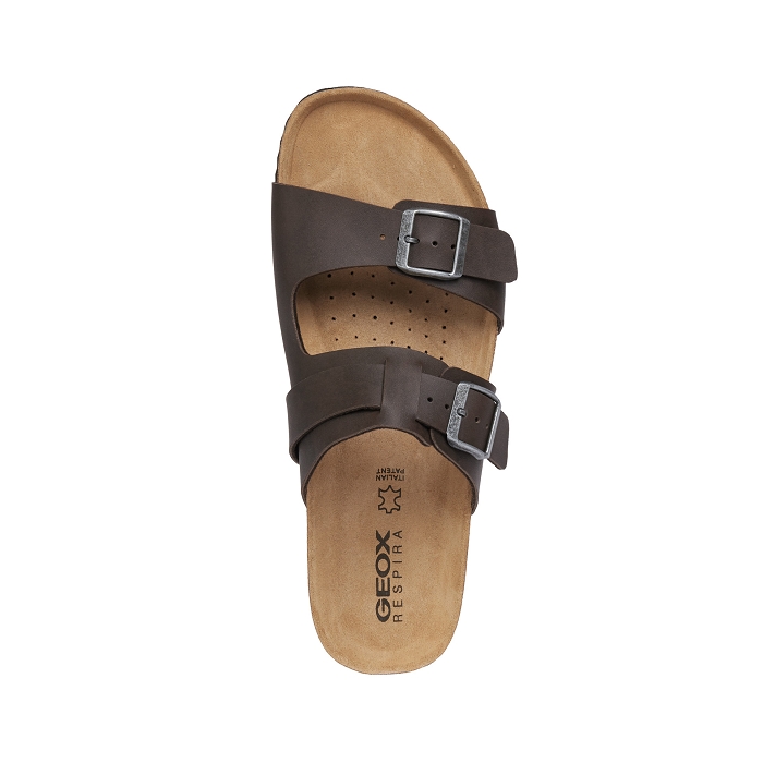 Geox nu pieds et sandales u159vb marron9016701_6