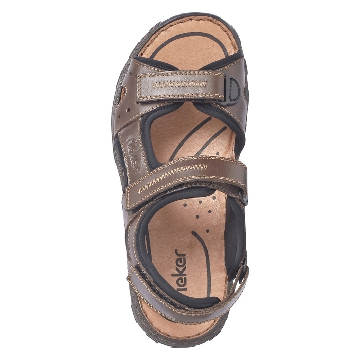 Rieker nu pieds et sandales 26061 marron9017901_3