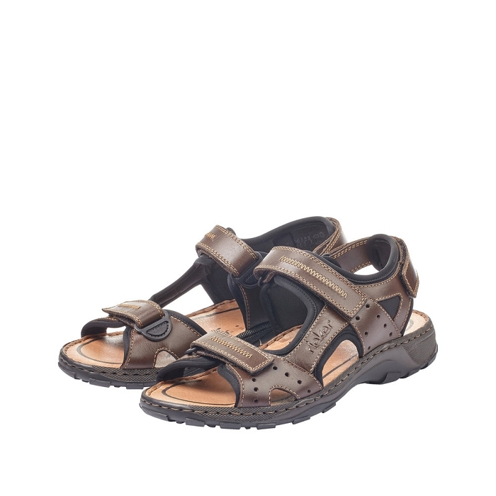 Rieker nu pieds et sandales 26061 marron9017901_5