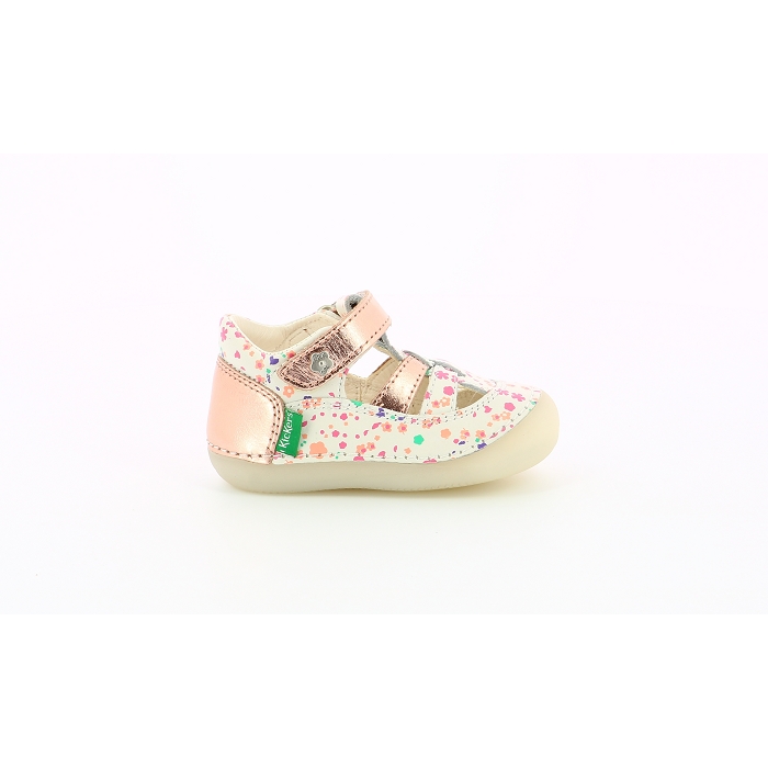 Kickers premiers pas sushy blanc9035503_2