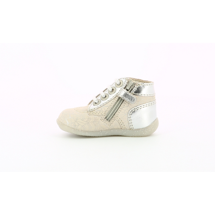 Kickers premiers pas bonzip 2 argent9041902_4