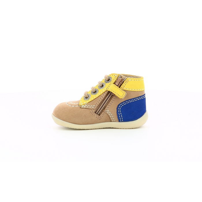 Kickers premiers pas bonzip 2 beige9042701_4