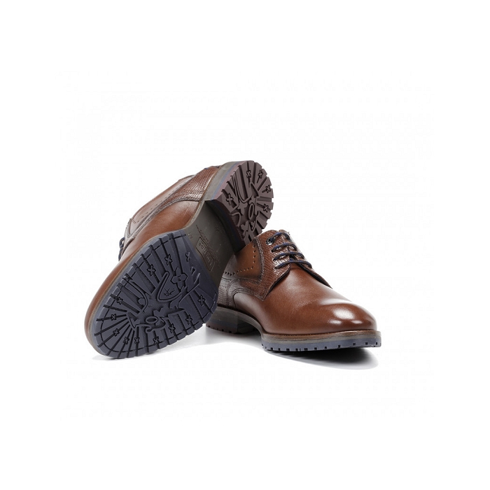 Fluchos mocassins derbies f0958 marron9344902_5