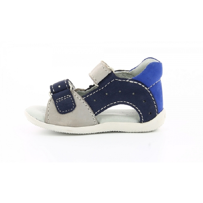 Kickers nu pieds sandales boping 2 gris9418304_3