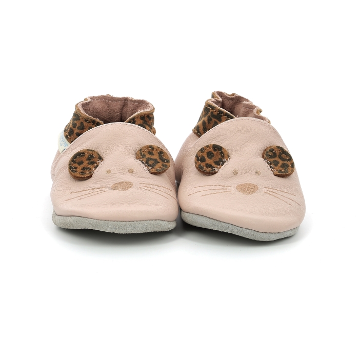 Robeez chaussons leo mouse rose9447301_5