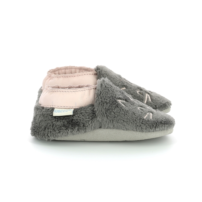 Robeez chaussons hairy cat gris9447601_2