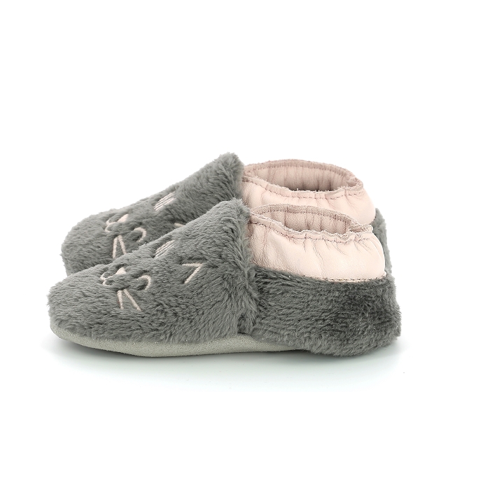 Robeez chaussons hairy cat gris9447601_4