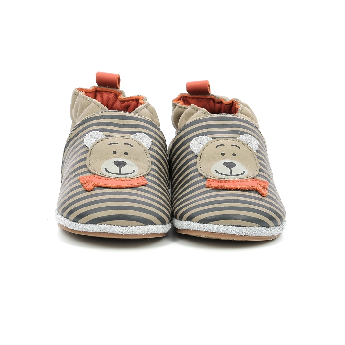 Robeez chaussons breton bear gris9447901_5