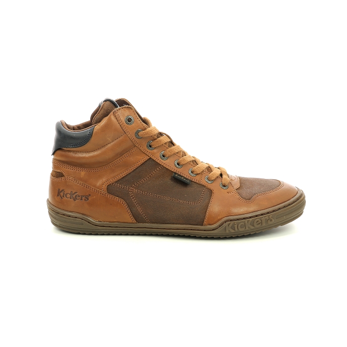 Kickers sneakers junglehigh marron9451501_2