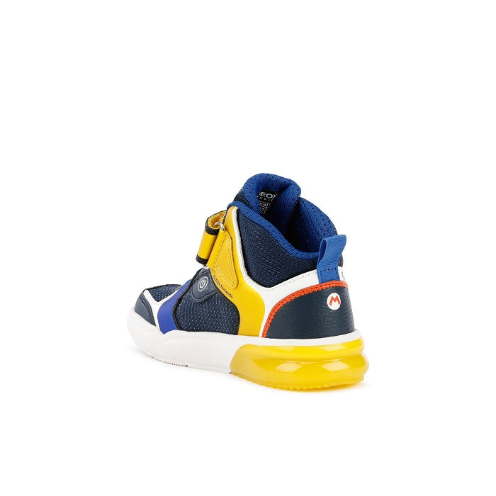 Geox baskets et sneakers j169yb bleu9457001_4