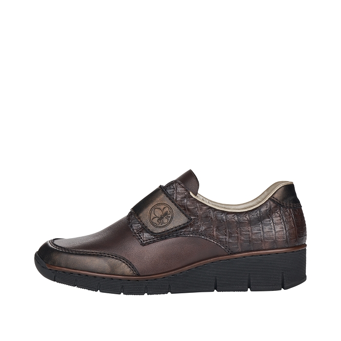 Rieker mocassins 53750 25 marron9478501_5