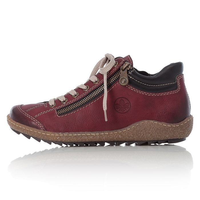 Rieker chaussures a lacets l7516 37 rouge9478901_2