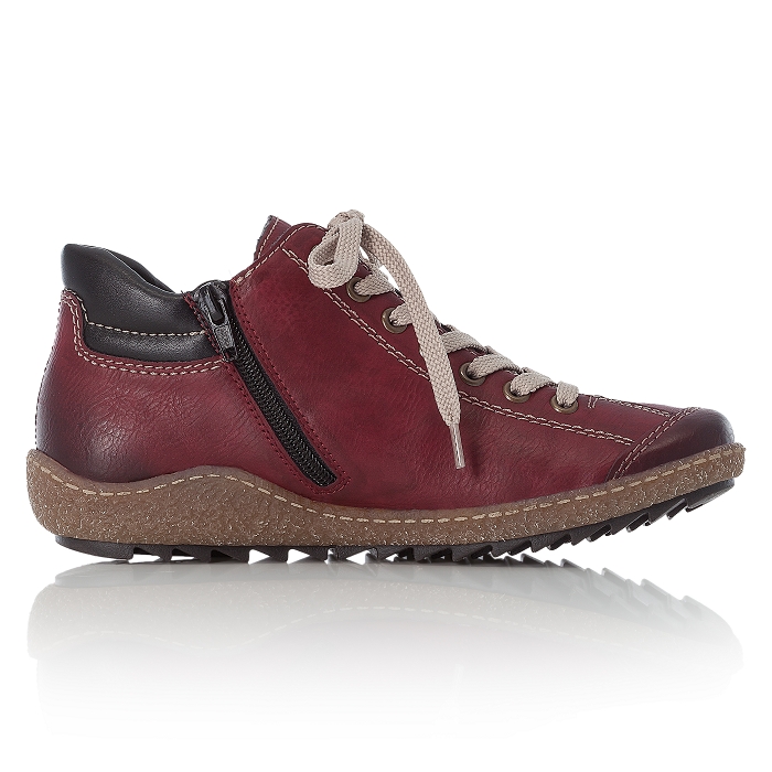 Rieker chaussures a lacets l7516 37 rouge9478901_3