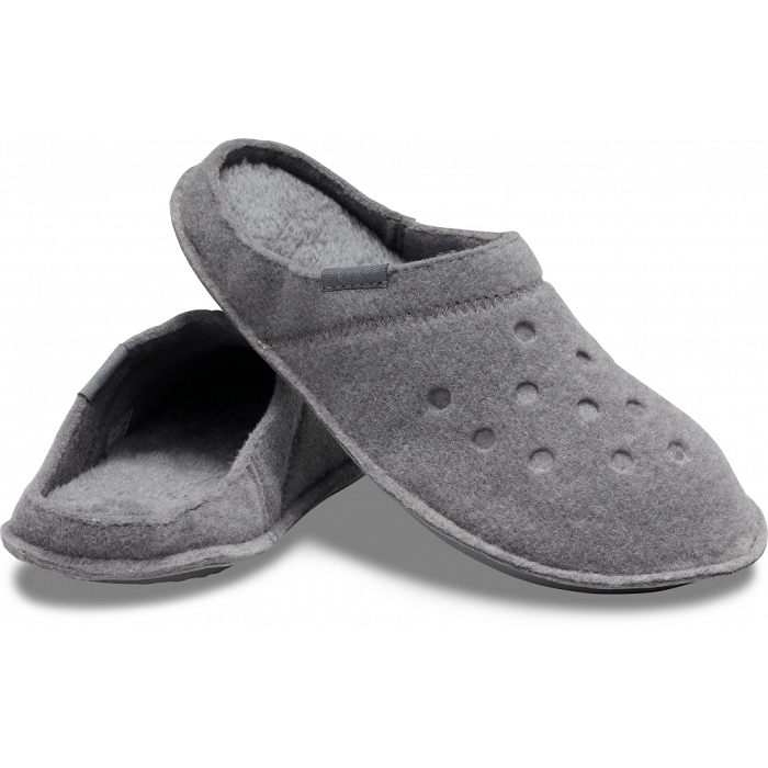 Crocs chaussons classic slipper gris9492401_4
