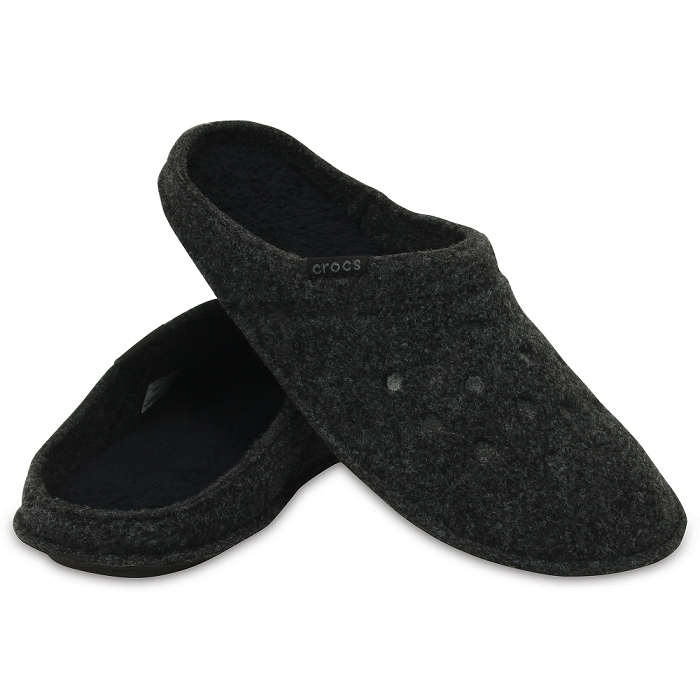 Crocs chaussons classic slipper noir9492402_5