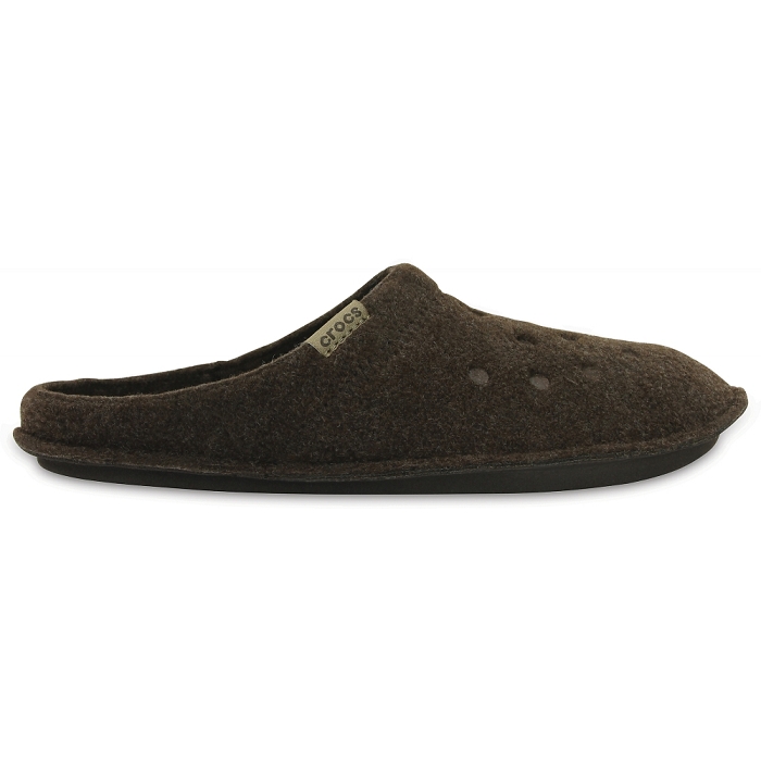 Crocs chaussons classic slipper marron9492403_6