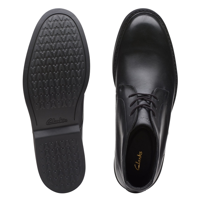 Clarks chaussures a lacets atticus ltigtx noir9508101_3