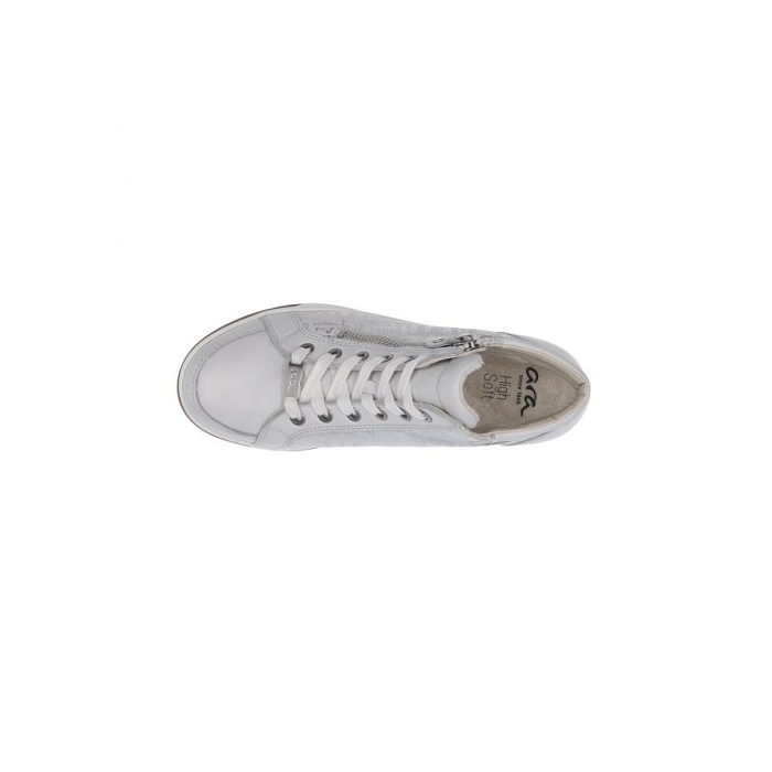 Ara chaussures a lacets 34449 04 rom blanc argent9633202_6