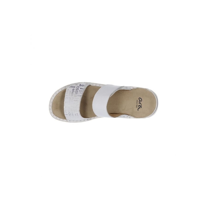 Ara mules 47217 blanc argent9633801_6