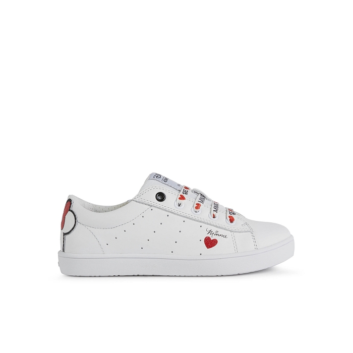 Geox baskets et sneakers j25euf blanc9636001_2