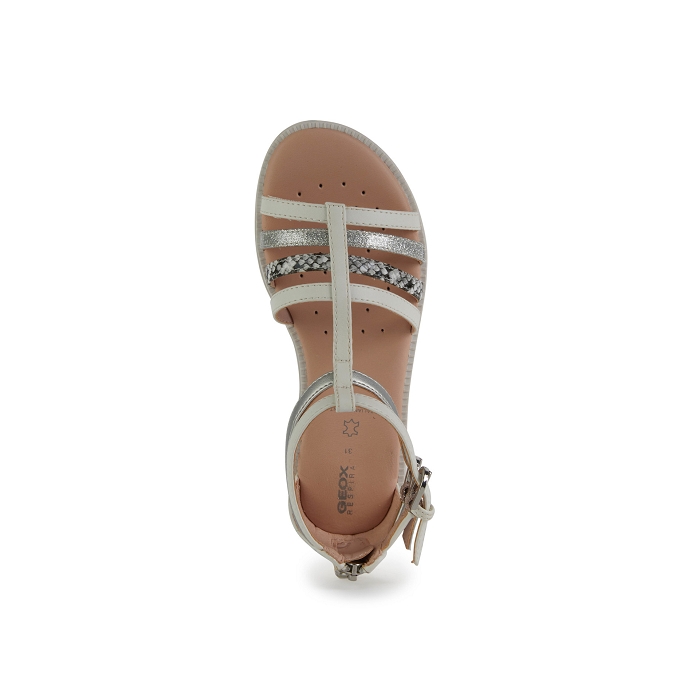 Geox nu pieds sandales j7235d blanc9636101_5