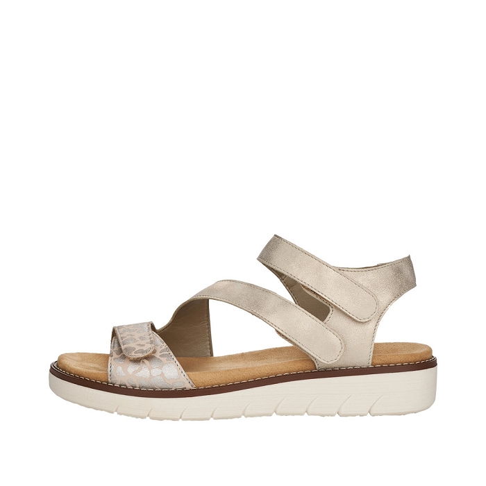 Remonte nu pieds sandales d2050 beige9646401_2