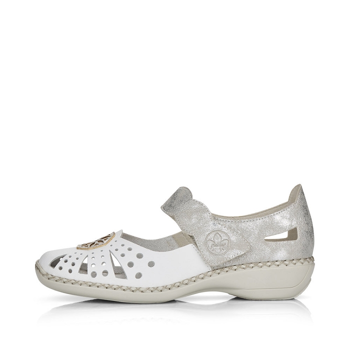 Rieker ballerines 41368 blanc9649301_2