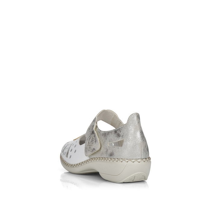 Rieker ballerines 41368 blanc9649301_4