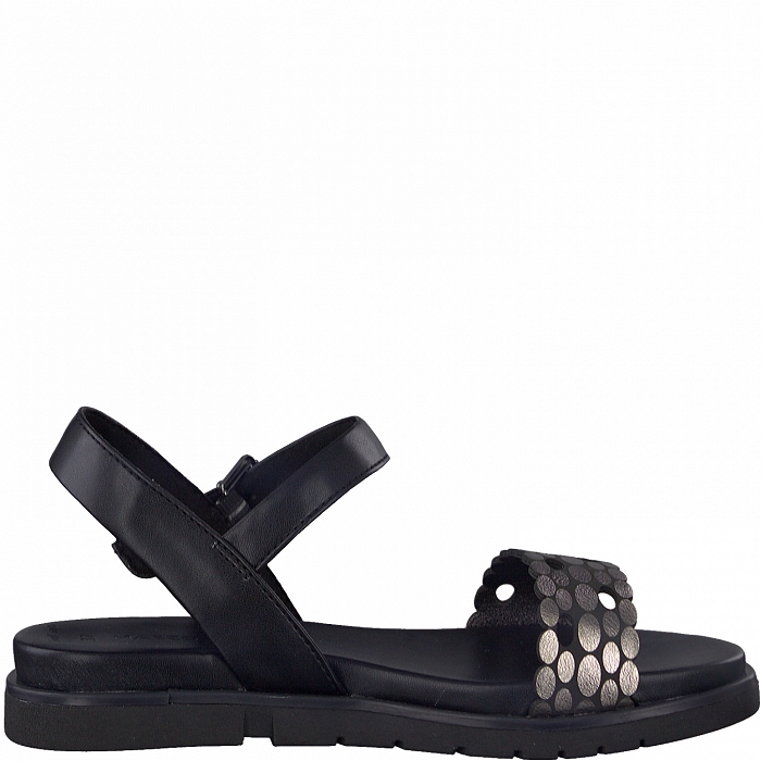 Marco tozzi nu pieds sandales 28405 noir9653001_2