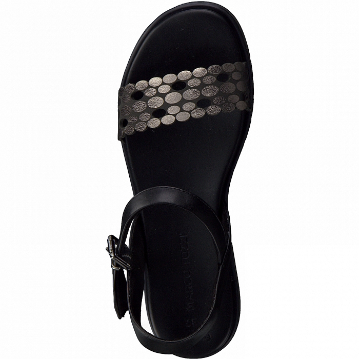 Marco tozzi nu pieds sandales 28405 noir9653001_4